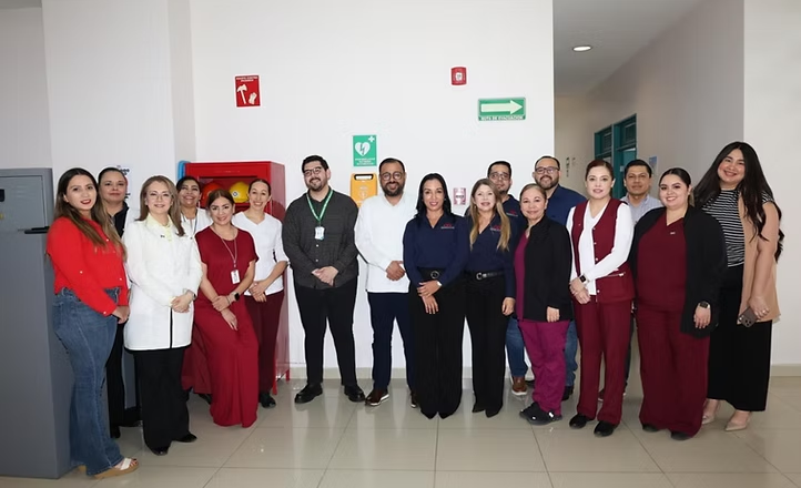 Avanza Gobierno de Sonora en la creación de espacios cardioprotegidos en Isssteson