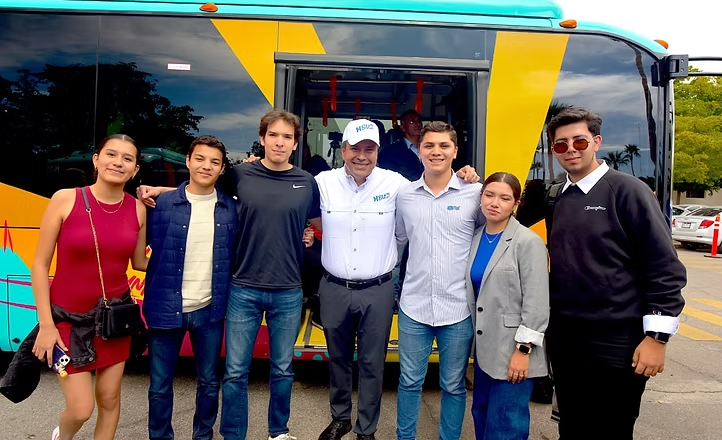 Impulsa Toño Astiazarán transporte eléctrico gratuito para más de 2 mil 500 estudiantes con H Bus