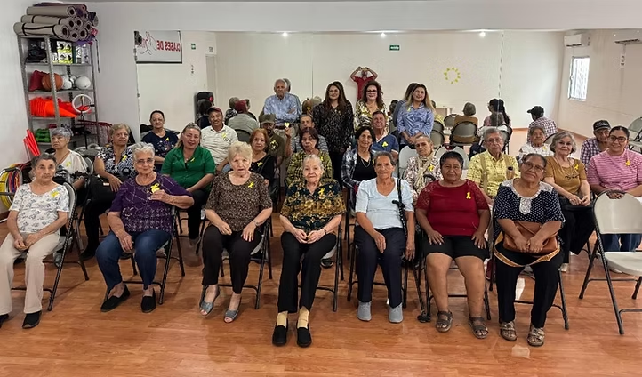 Gobierno de Sonora concientiza a personas adultas mayores acerca de la salud mental