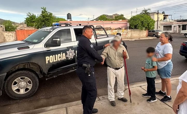 Apoya PESP a adulto mayor a regresar con su hogar
