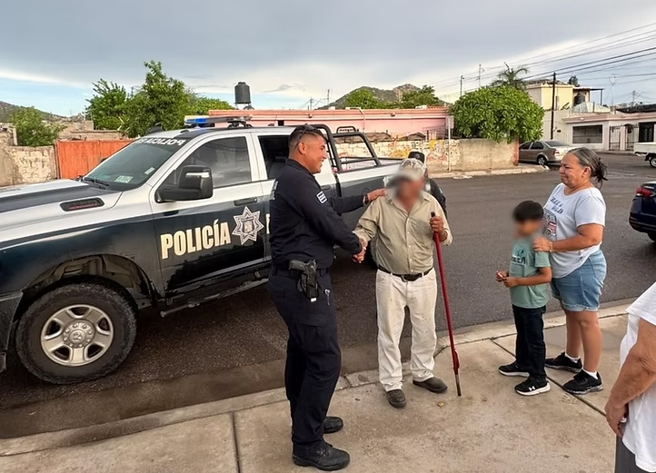 Apoya PESP a adulto mayor a regresar con su hogar