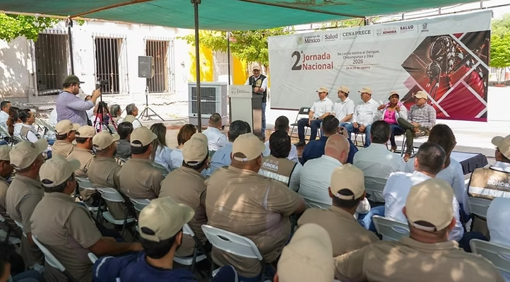 Gobernador Durazo refuerza medidas de prevención y control con Segunda Jornada Nacional de Lucha contra el Dengue