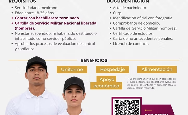 Lanza USP convocatoria 2027 para la formación de policías de proximidad